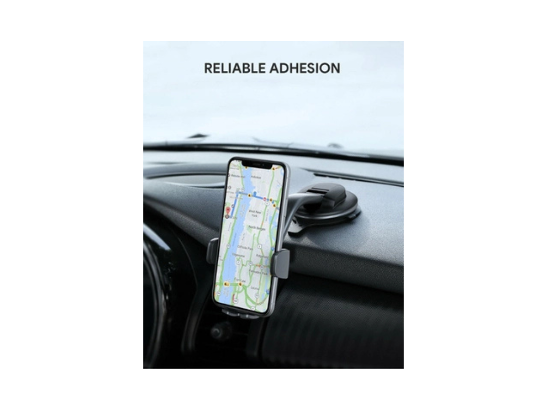 Buy Aukey Car Phone Holder Windshield Dashboard Mount HDC50BK – Black in Qatar Buy Aukey Car Phone Holder Windshield Dashboard Mount HDC50BK – Black in Qatar